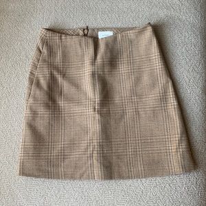 Aritzia Wilfred Mini Plaid Skirt with pockets :)